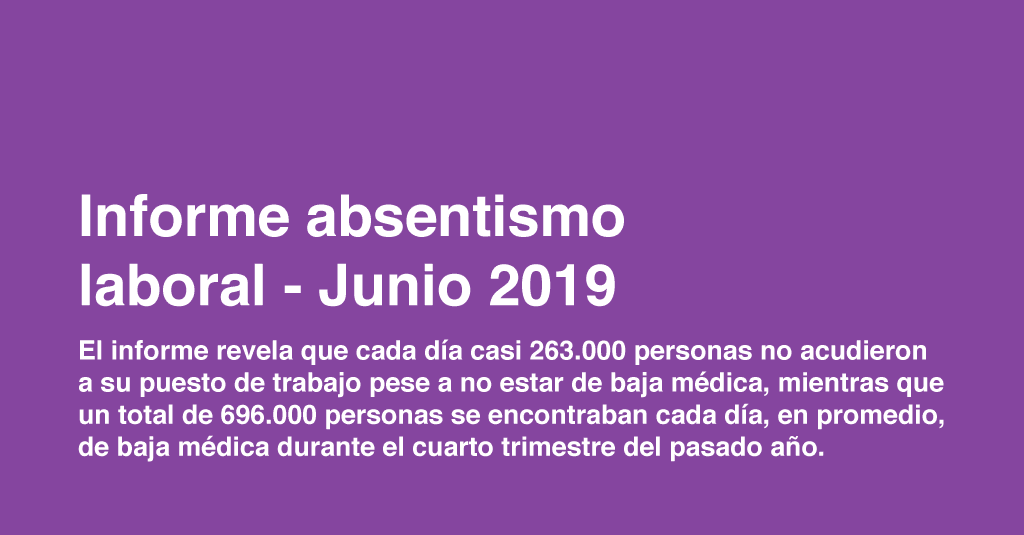 Informe absentismo laboral · ef Business School · Oleiros A Coruña
