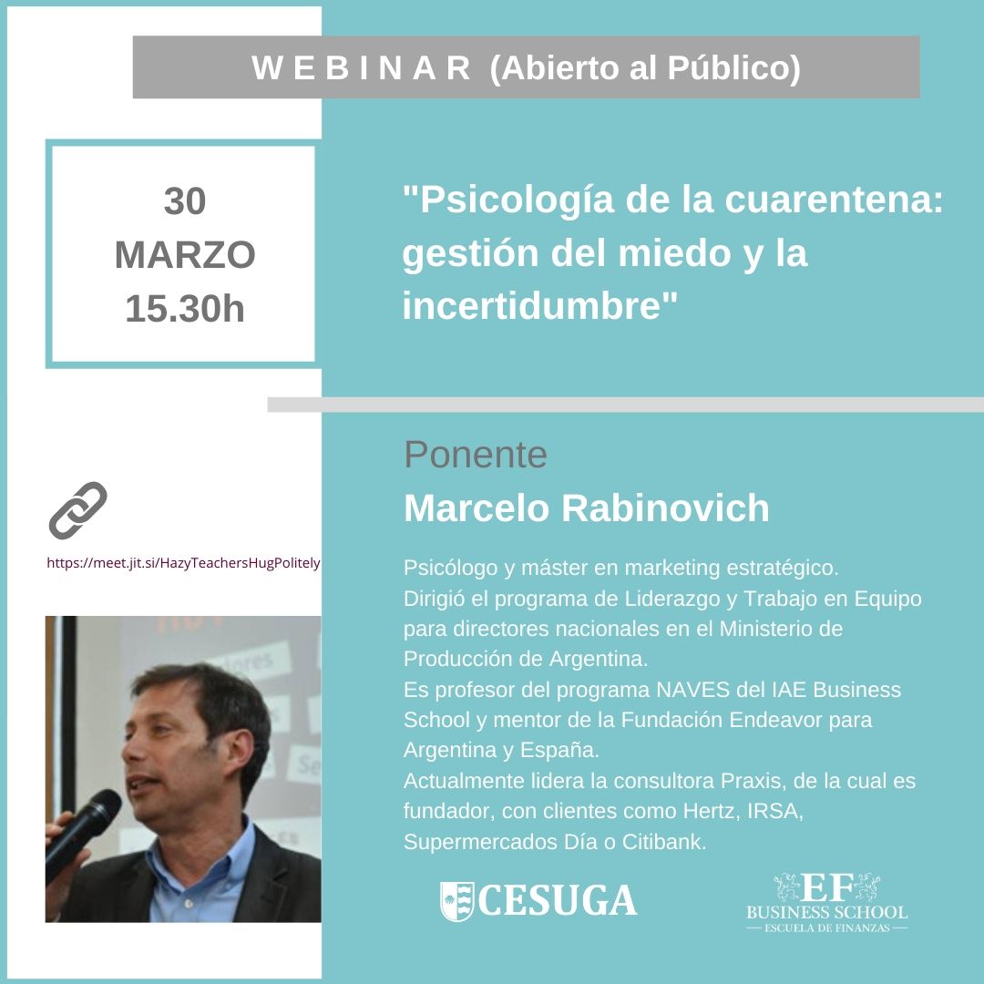 Marzo 15.30h · ef Business School · Oleiros A Coruña