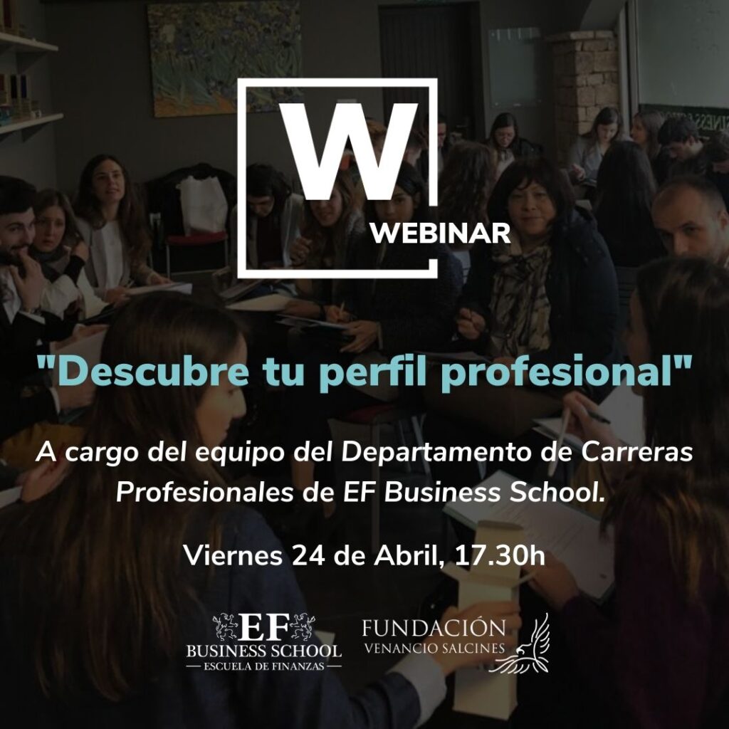 WEBINAR DESCUBRE TU PERFIL PROFESIONAL