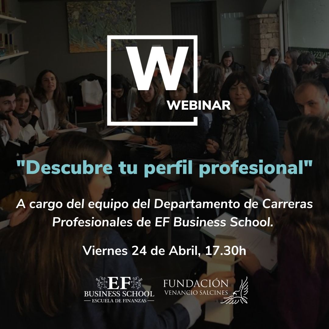WEBINAR DESCUBRE TU PERFIL PROFESIONAL