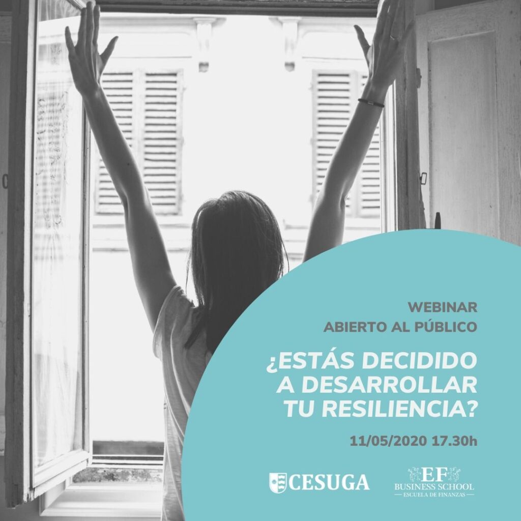 Webinar 14 marzo 17.30h resilencia en tiempos de covid · ef Business School · Oleiros A Coruña