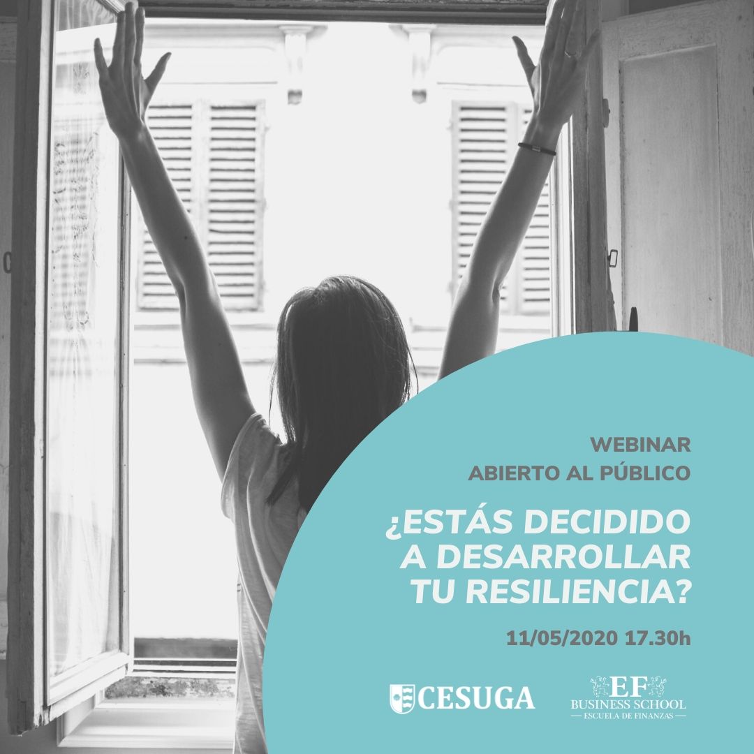 Webinar 14 marzo 17.30h resilencia en tiempos de covid · ef Business School · Oleiros A Coruña