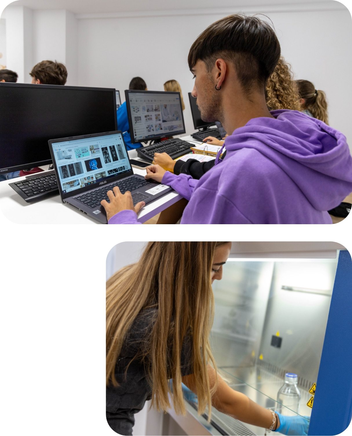 Ciclo superior en laboratorio clinico y biomedico info · FP Laboratorio Clínico Biomédico · A Coruña · ef Business School ...