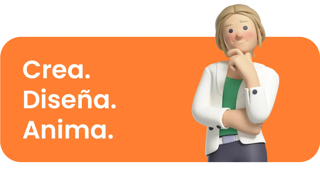 Crea. disena. anima. copia · FP Animación 3D Videojuegos · A Coruña · ef Business School · Galicia