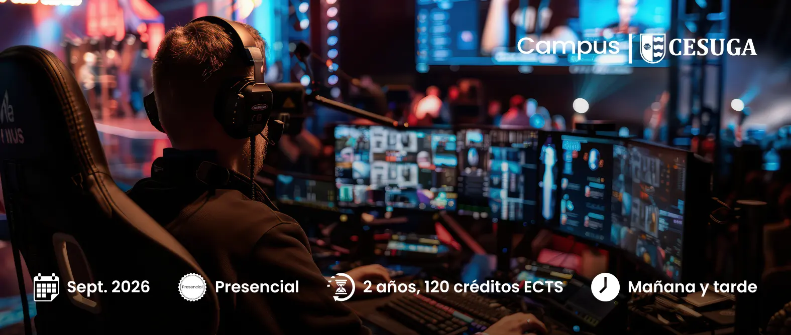 Cabecera ciclo superior de realizacion de proyectos audiovisuales y espectaculos pc · FP Realización Audiovisual · A Coruñ...
