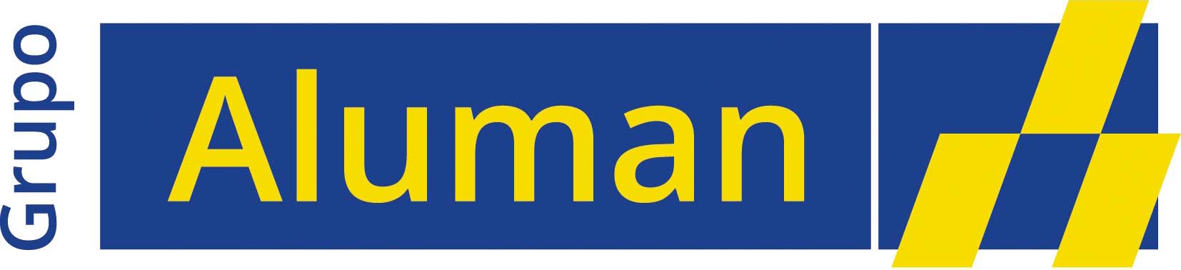 Tipografía: Open Sans

Logo Aluman: Open Sans Semibold

PANTONES:

Amarillo: PANTONE YELLOW C
Azul: PANTONE 286 C